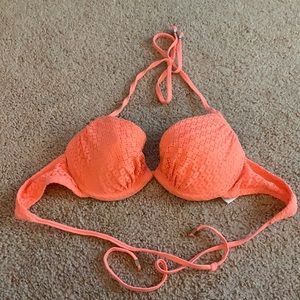 Peach Bikini Top